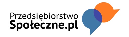 Grafika przedstawia logotyp Przedsiebiorstwospoleczne.pl